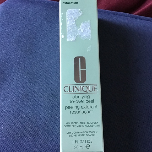 Clinique Clarifying Do Over Peel Exfoliate New - Picture 1 of 2